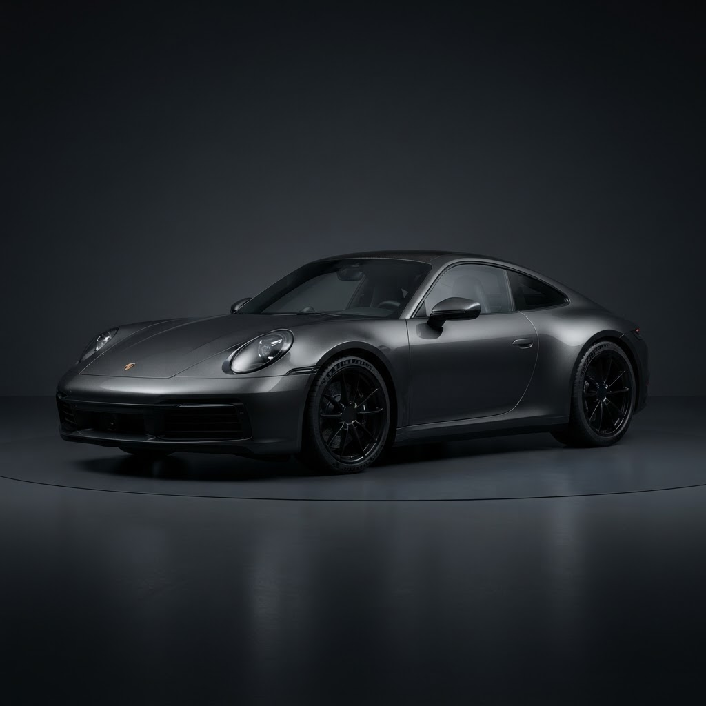 Porsche 911 studio view 1