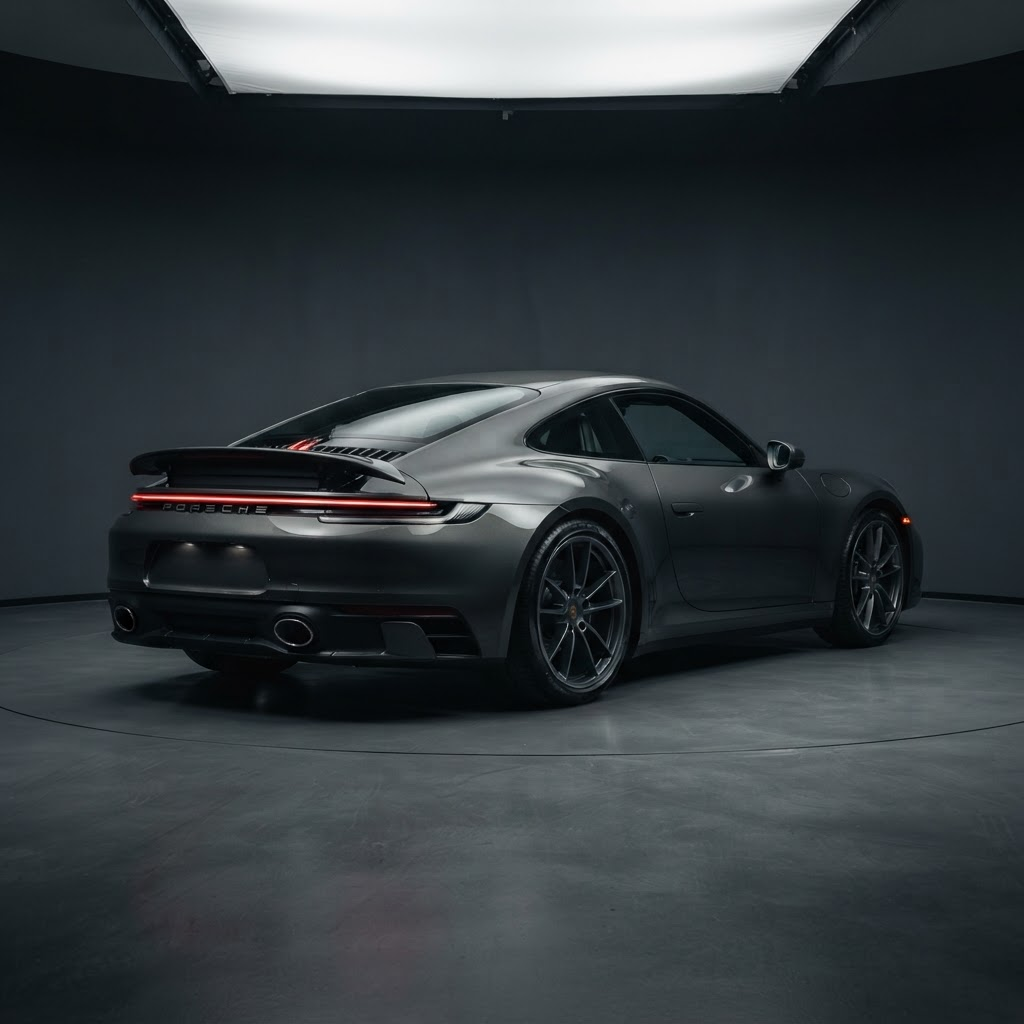 Porsche 911 studio view 3